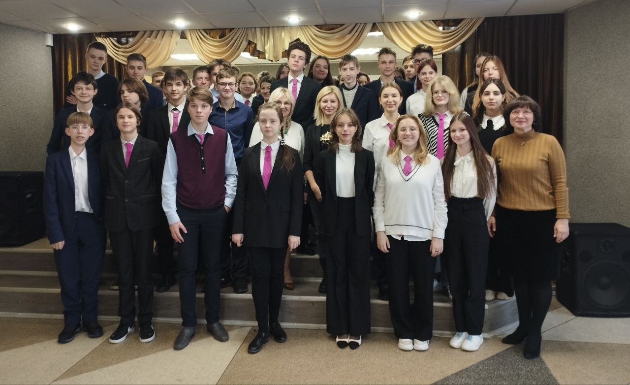Встреча с учащимися гимназии №1 г. Витебска