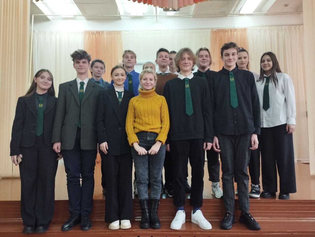 Встреча с учащимися гимназии №9 г. Витебска
