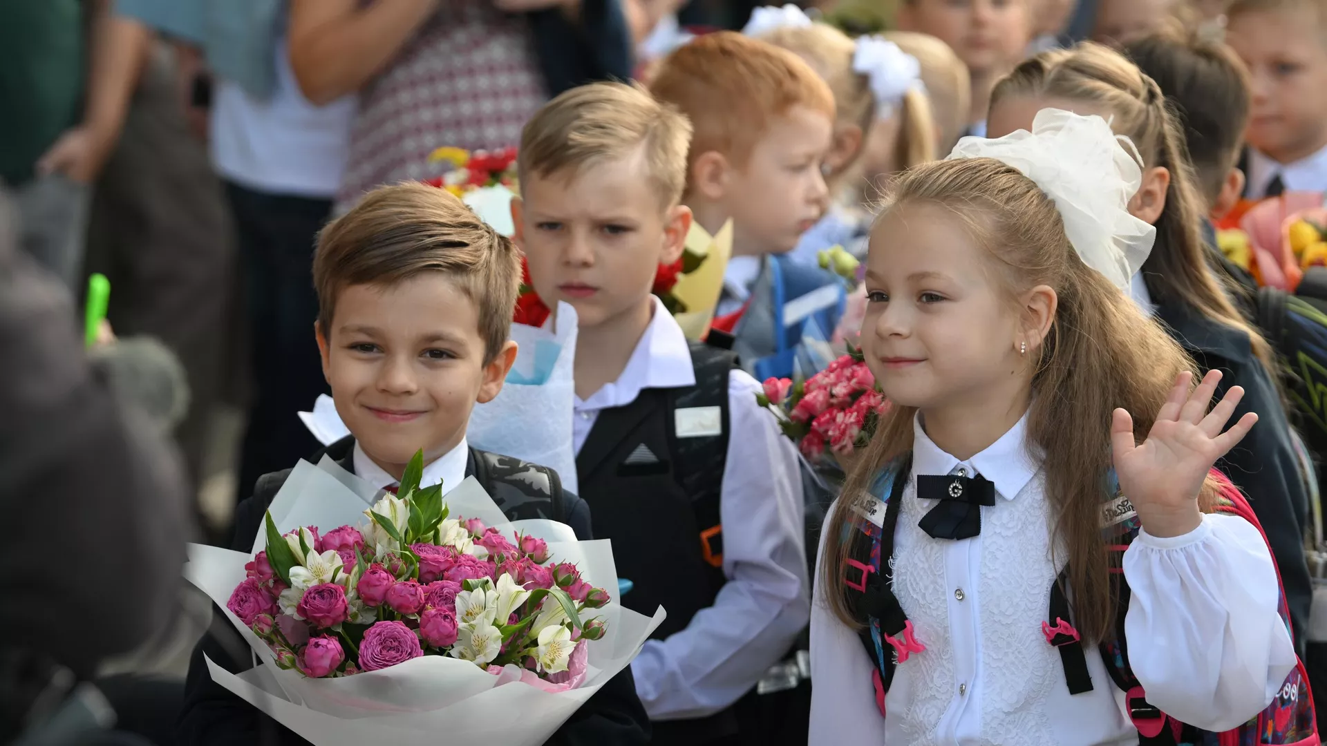 Более 1,5 миллиона школьников сядут за парты в Беларуси 1 сентября