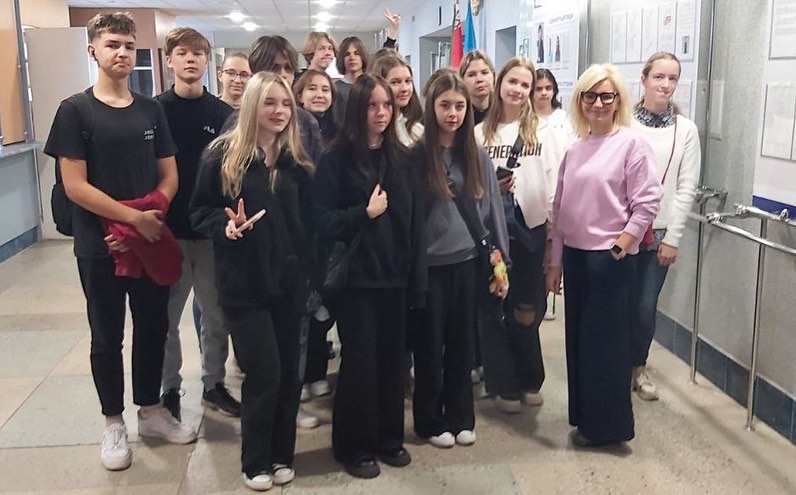 Учащиеся IX классов гимназии №7 г. Витебска посетили Лицей