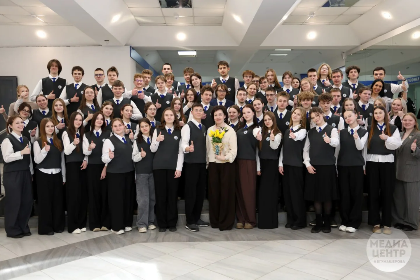 Встреча лицеистов с ректором