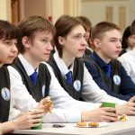 Встреча лицеистов с ректором университета Валентиной Васильевной Богатырёвой