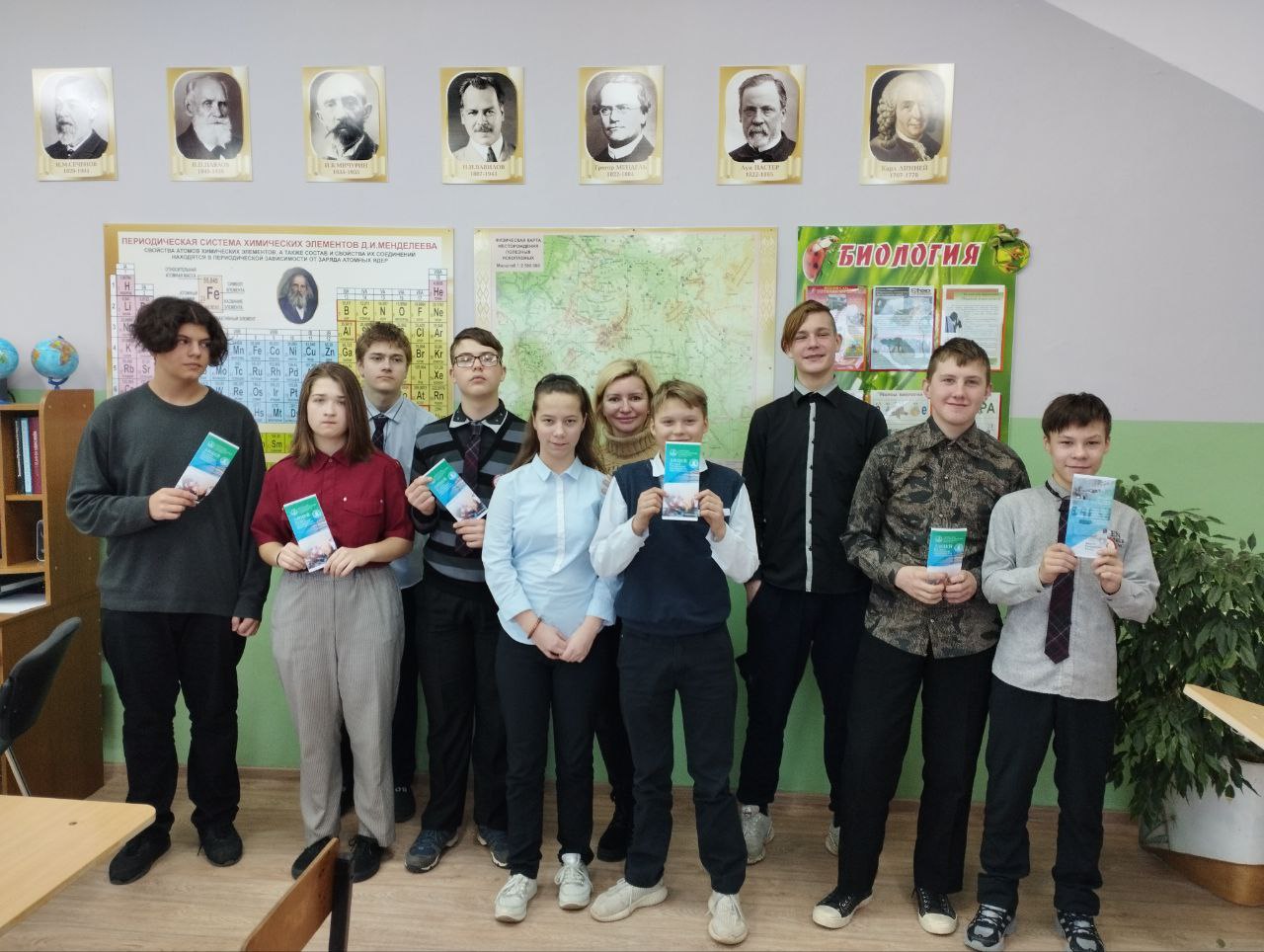 Встреча с учащимися IX классов Октябрьской, Коптянской и Вороновской школ