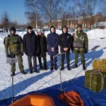 Посещение воинской части