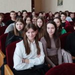 Встреча с учащимися IX классов ГУО «Гимназия имени И.М. Ерашова г. Лепеля»