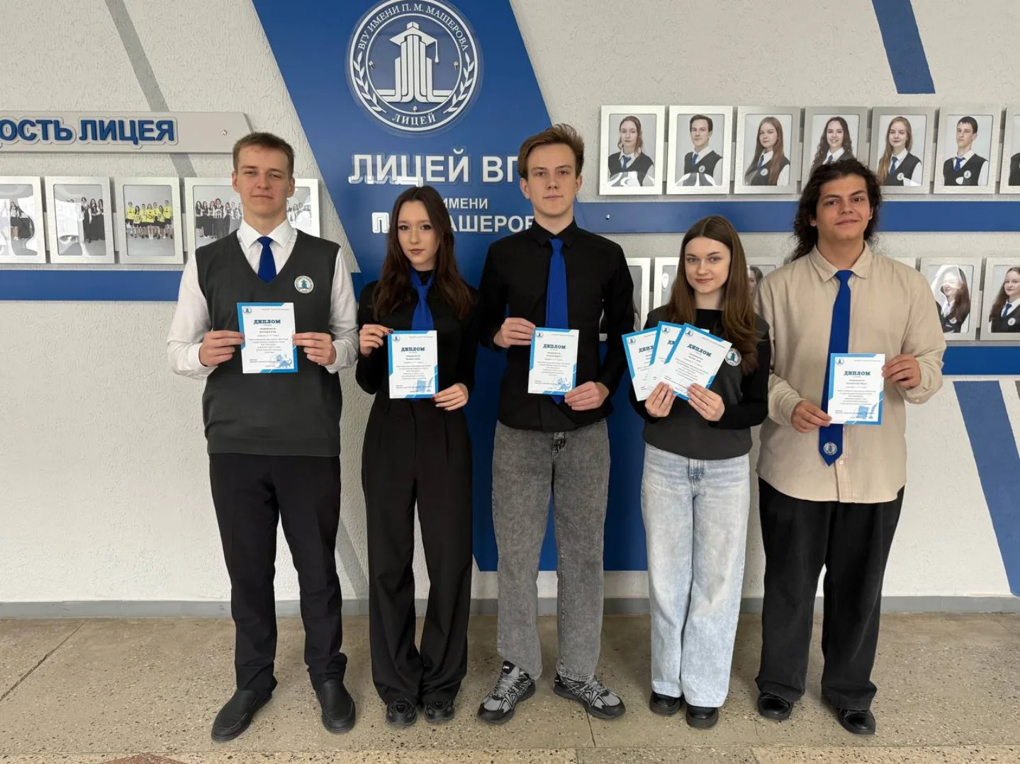 Первые победители в этом учебном году