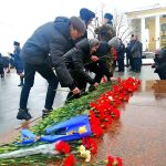 Участие в городском митинге, посвященном Дню рождения П.М. Машерова