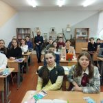 Встреча с учащимися IX класса Кировской средней школы Витебского района