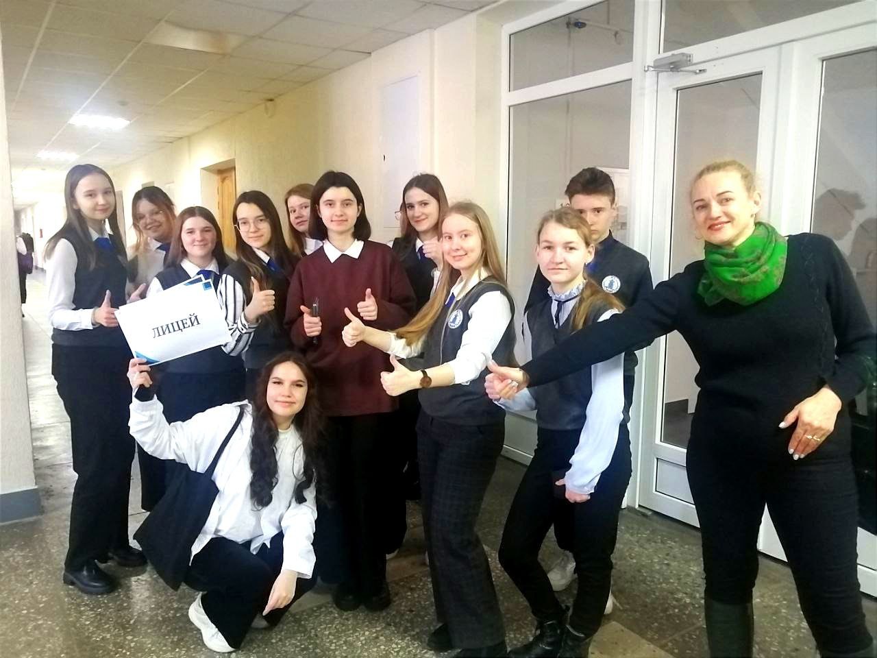 Участие в интеллектуальном квесте «Вслед за историей Петра Машерова»