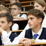 Глеб Лапицкий в гостях у лицеистов