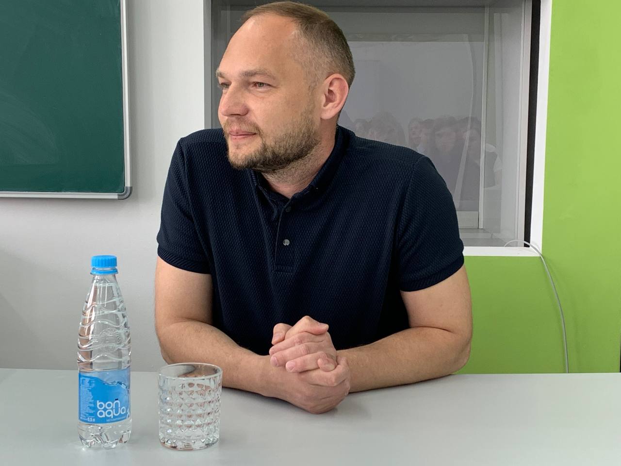 Встреча с корреспондентом СТВ