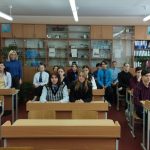 Встреча с учащимися средних школ Сенненского района