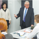 Председатель ЦИК Игорь Карпенко встретился с лицеистами