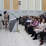 Ректор ВГУ Валентина Богатырёва встретилась с родителями абитуриентов