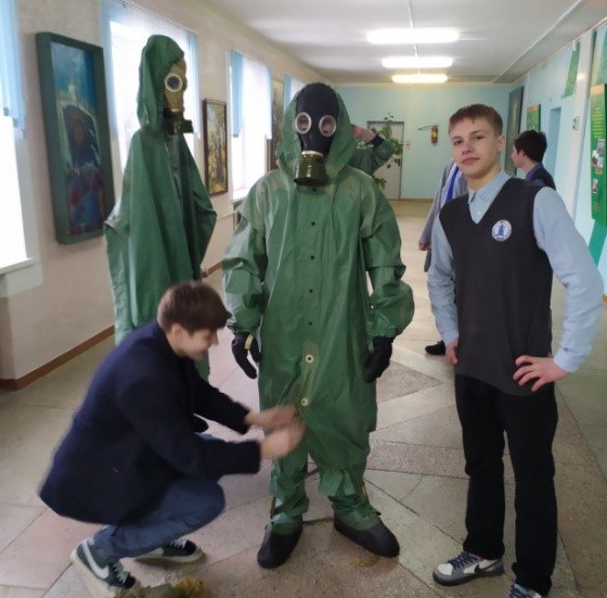 Уроки допризывной подготовки в Лицее